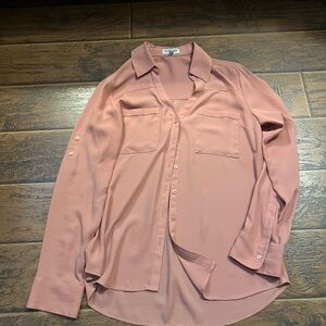 Express Portifino slim fit Button-Up Shirt